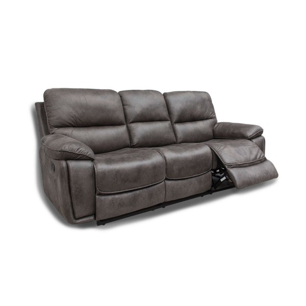 Ormonde 3 Seater Recliner Dark Grey